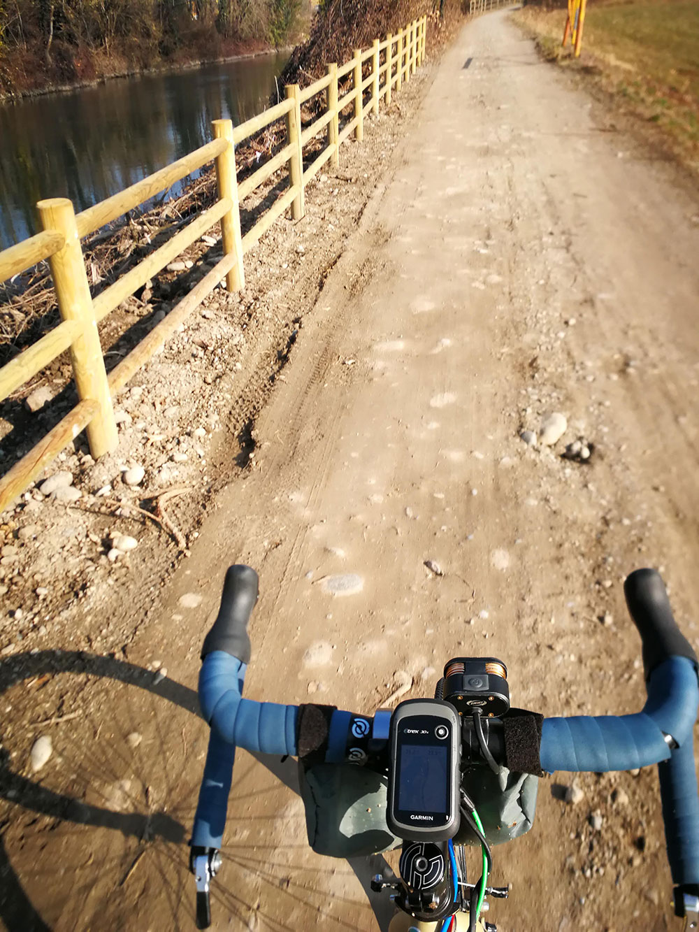 gravel bike fiume brembo